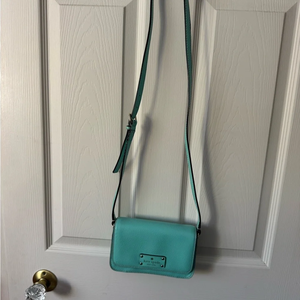 Kate Spade Turquoise Crossbody Bag - Picture 4 of 4